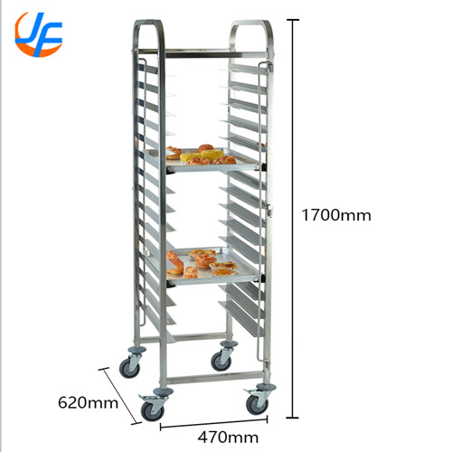 RK Bakeware中国800*600の倍のオーブンの棚のステンレス製のステンレス製の回転式焼ける皿のオーブンの棚3