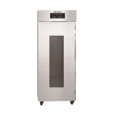 Yasurはタイプ ピザこね粉のProofer 40X60cmの2kw空気洗浄タイプ汽船の発電機で40の皿達する