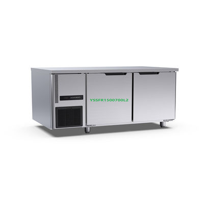 1200×700×800mmの大きいテーブルの上のフリーザー2のドアの商業ホテルの台所装置