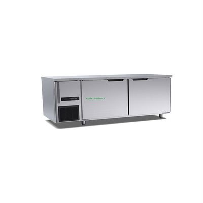 260l商業直立したクーラー1200×700×800mm 2ドア220vの商業縦のフリーザー