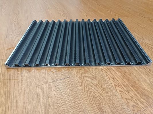 14 Moldesパラグラフ鍋のフランシスのアルミニウム バゲットの焼ける皿のフランス・パンの皿