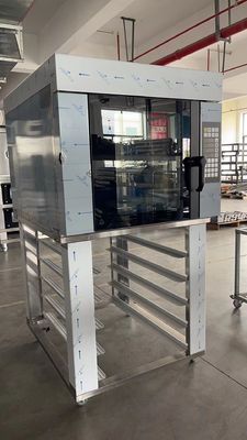 9.5kw対流のロースターのオーブンのデンマークのクロワッサンの商業回転式オーブン