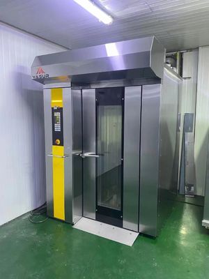 Yasur 3kwのパン屋の棚のオーブンの単一の棚のガスの回転式棚のオーブン18の皿40X60cm