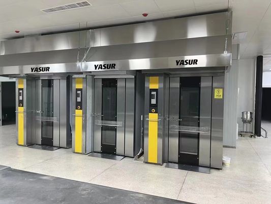 Yasur 3kwのパン屋の棚のオーブンの単一の棚のガスの回転式棚のオーブン18の皿40X60cm