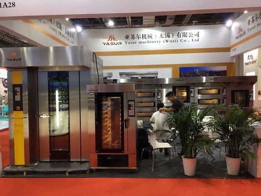 Yasurの電気回転式棚のオーブン、二重棚36の皿40X60cm、焼けるパンのために、ケーキ、Pizz