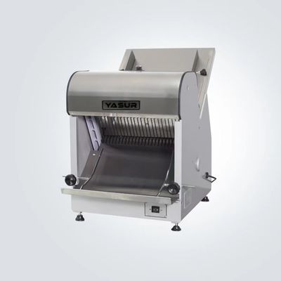180wテーブルの上のパンのスライサー機械重力供給方式12mmは装置をスライスすることをパン粉でまぶす