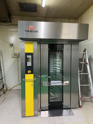 36枚の皿の二重棚のパン屋 オーブン46X72cmのパン ケーキおよびピザ