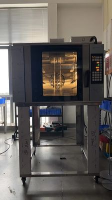 Yasurの熱気の慣習的なガス オーブン5米国の皿18&quot; X26」蒸気が付いているデンマークのクロワッサンのパンそしてペストリーのオーブン9.5Kw、