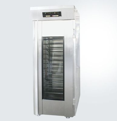 18x26こね粉の抑制剤Proofer Yasurはタイプこね粉のProoferの発酵槽2kwのガラス ドアで16の皿達する