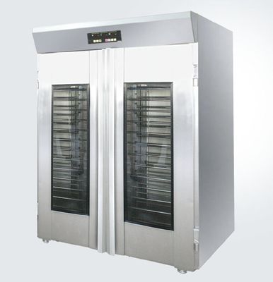 Yasurはタイプこね粉のProoferの発酵槽18&quot;で32人の皿のパン屋の抑制剤の校正刷り取り工X26」皿2kwのガラス ドア達する