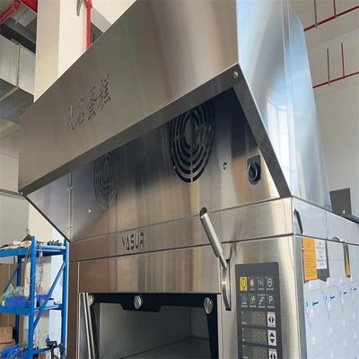 アジア パン屋の対流のオーブン5の皿蒸気との40X60cm 9.5Kw