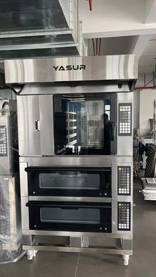 6&quot; 9&quot;ピザ鍋のあたりの12&quot;のためのピザハットのドミノのパン屋のデッキのオーブン3のデッキ220V/380V
