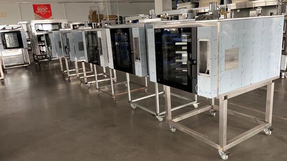 9.5kw対流のロースターのオーブンのデンマークのクロワッサンの商業回転式オーブン