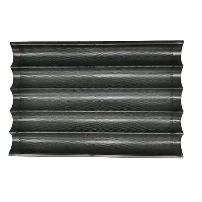 600x400焦げ付き防止アルミニウム焼ける皿800X600 18X26のインチのバゲットのパンの焼ける皿のコマーシャル