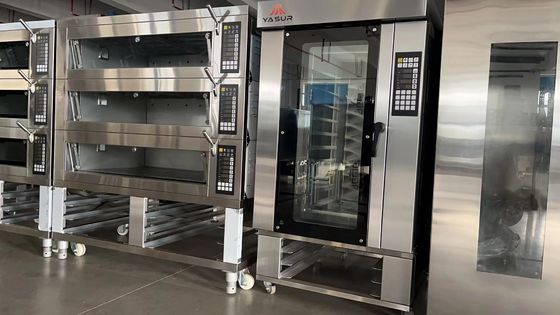 Breadtalkのために造られる10の皿のパン屋の対流のオーブン40X60cm