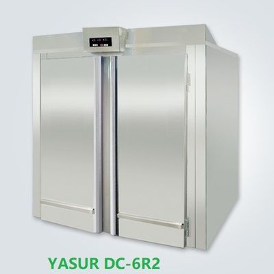 タイプ6の220vこね粉の抑制剤のProofer Yasur YDC-6R2ロールは40X60cmの皿を悩ます