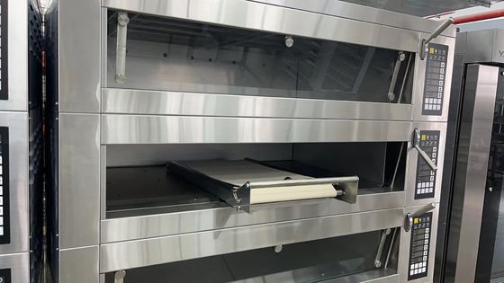 48x24」手持ち型のデッキのオーブンの積込み機のステンレス製の手動デッキのオーブンの積込み機